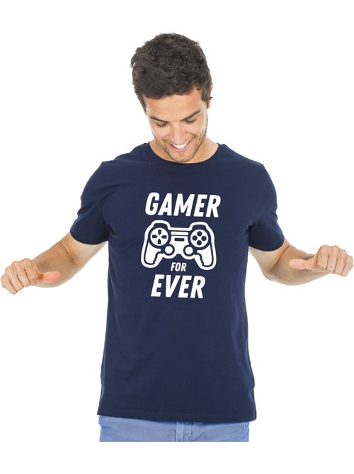 T-shirt Uomo - GAMER FOR EVER - Kiabi