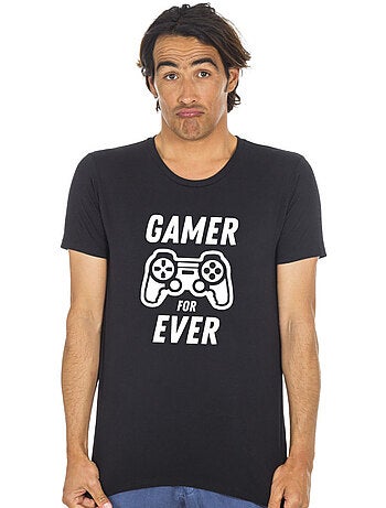 T-shirt Uomo - GAMER FOR EVER