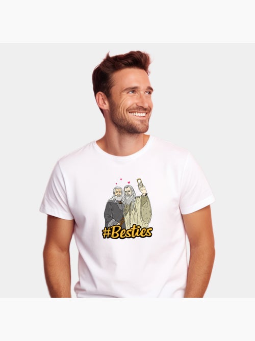 T-shirt Uomo - GANDALF AND DUMBLEDORE - Kiabi