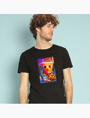 T-shirt Uomo - GIANT CAT ROBBERY