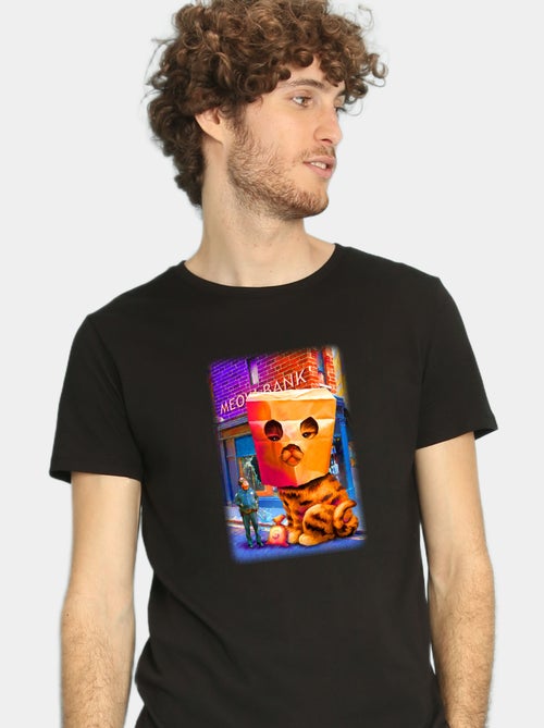 T-shirt Uomo - GIANT CAT ROBBERY - Kiabi