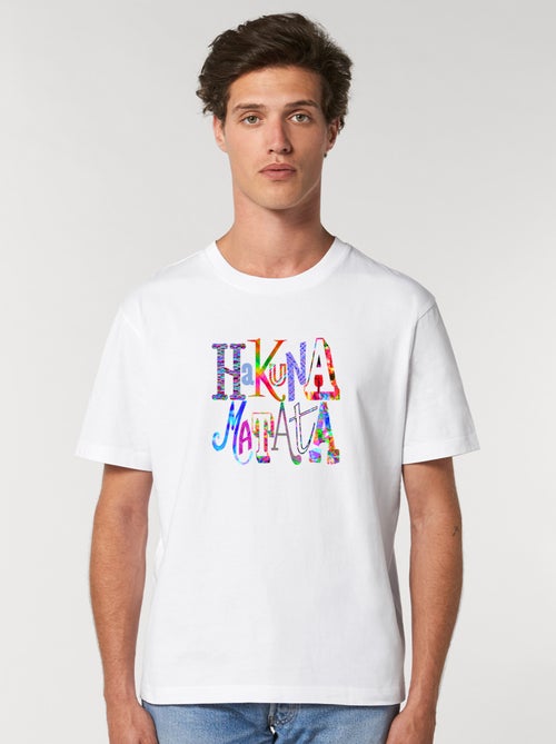 T-shirt Uomo - HAKUNA MATATA COLOR - Kiabi