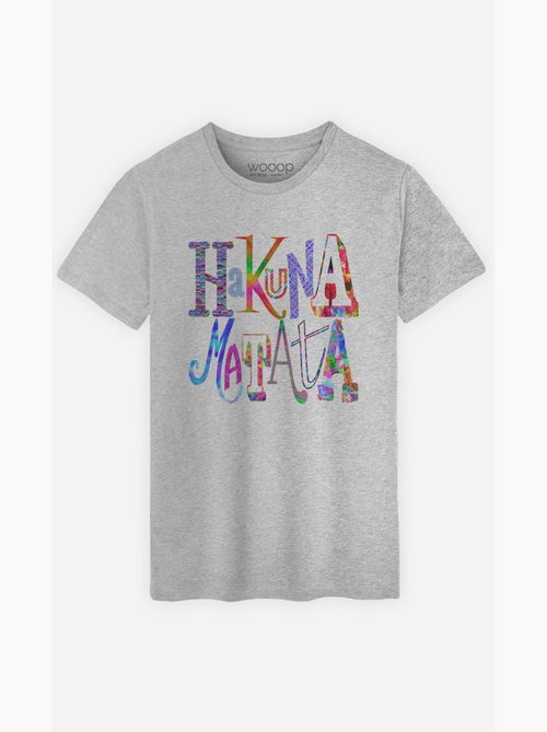 T-shirt Uomo - HAKUNA MATATA COLOR - Kiabi