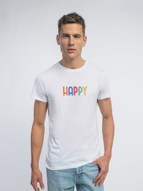 T-shirt Uomo - HAPPY COLORÉ - Kiabi
