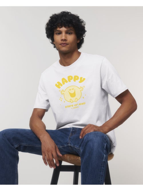 T-shirt Uomo - HAPPY STATE OF MIND - Kiabi