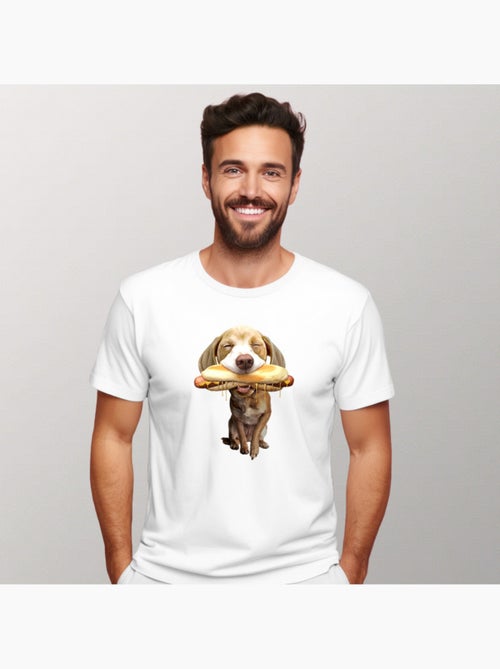 T-shirt Uomo - HOT DOG - Kiabi