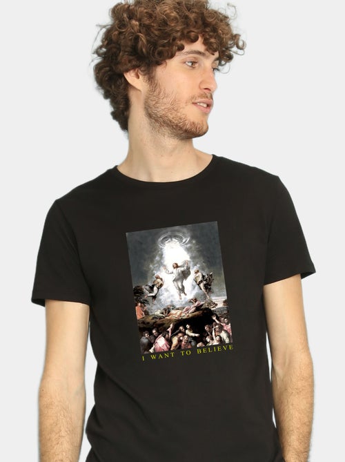 T-shirt Uomo - I WANT TO BELIEVE - Kiabi