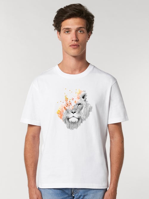 T-shirt Uomo - IF I ROAR - Kiabi