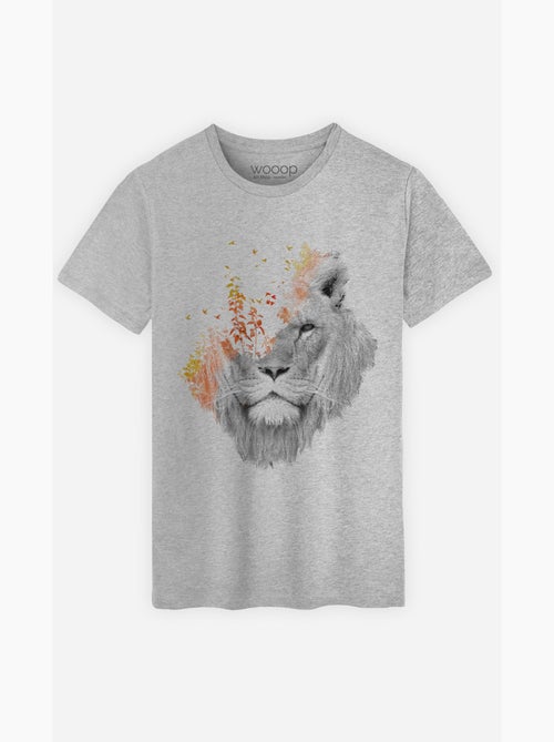 T-shirt Uomo - IF I ROAR - Kiabi