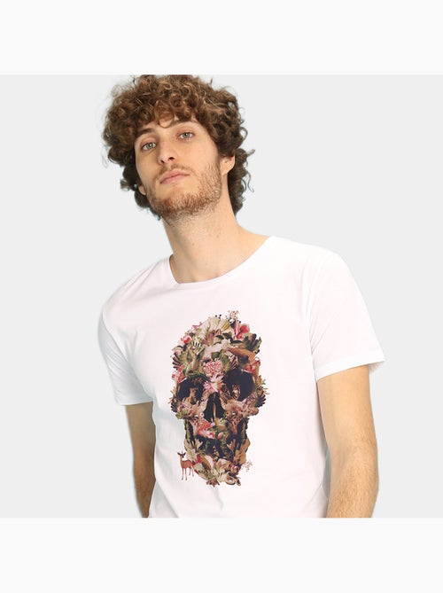 T-shirt Uomo - JUNGLE SKULL - Kiabi
