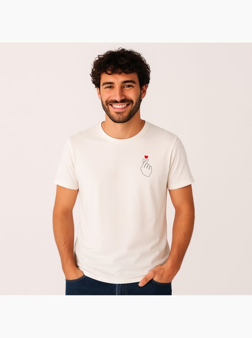 T-shirt Uomo - K LOVE CŒUR - Kiabi