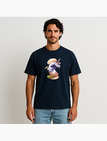 T-shirt Uomo - KANAGAWA BURGER