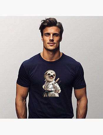 T-shirt Uomo - KARATE SLOTH