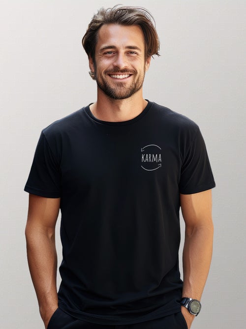 T-shirt Uomo - KARMA CŒUR - Kiabi