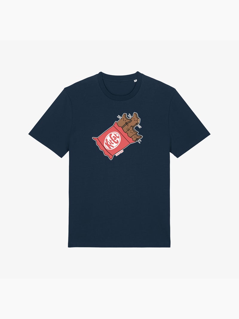 T-shirt Uomo - KIT CAT Blu marino - Kiabi