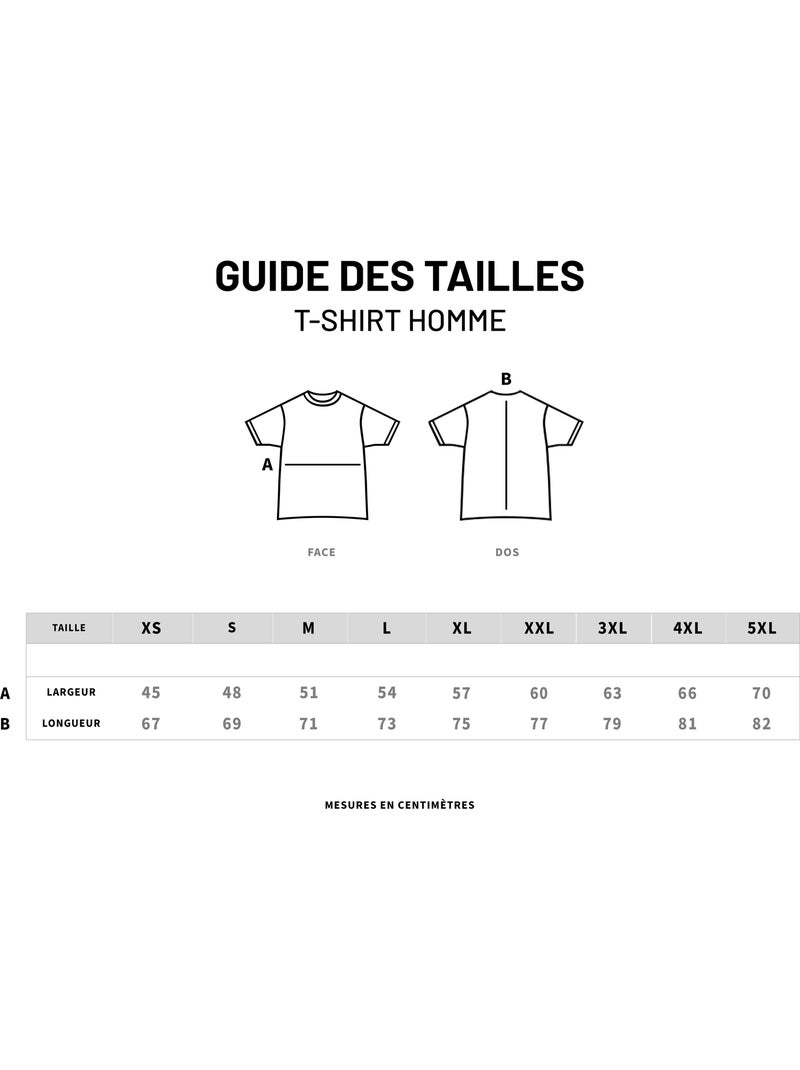 T-shirt Uomo - L'APERO C'EST LA VIE Bianco - Kiabi