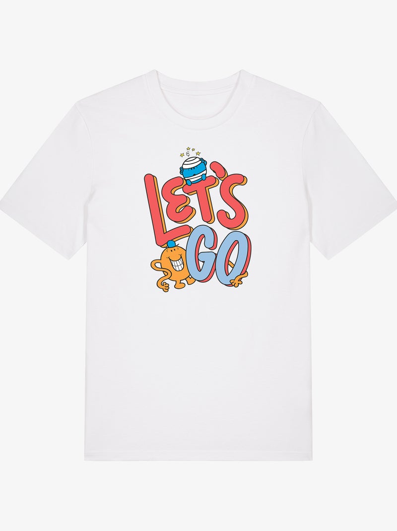 T-shirt Uomo - LETS GO 2 Bianco - Kiabi