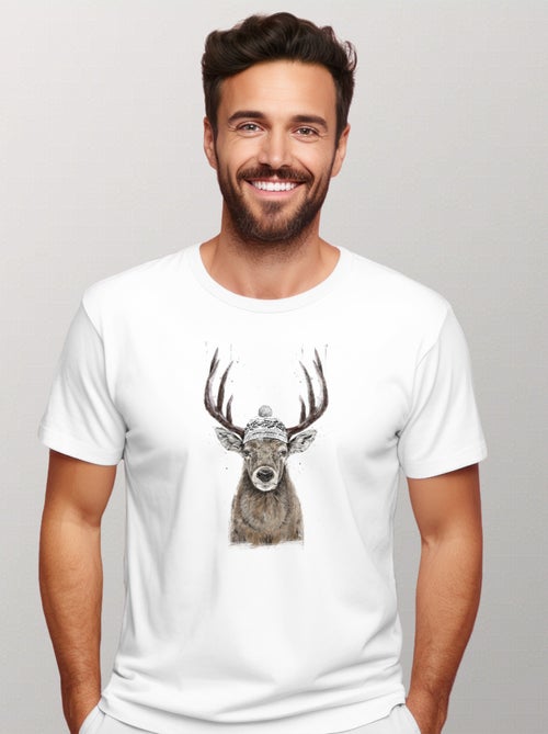 T-shirt Uomo - LET'S GO OUTSIDE - Kiabi