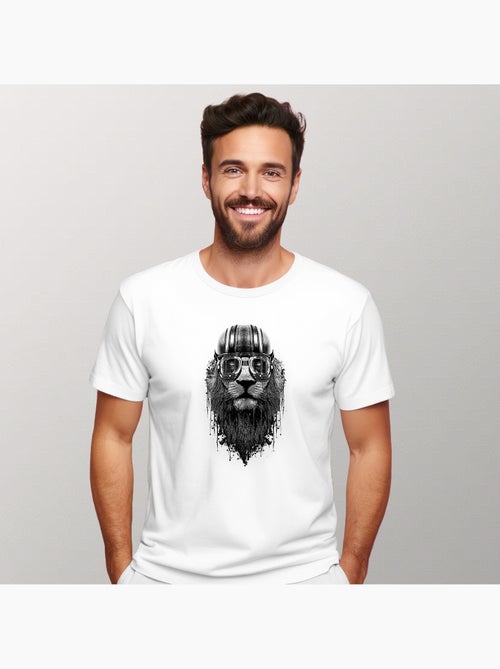 T-shirt Uomo - LION RIDER - Kiabi