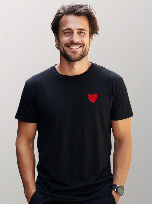 T-shirt Uomo - LITTLE HEART - Kiabi