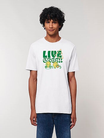T-shirt Uomo - LIVE GREEN