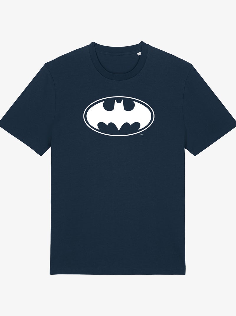 T-shirt Uomo - LOGO BATMAN WHITE Blu marino - Kiabi