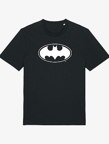 T-shirt Uomo - LOGO BATMAN WHITE