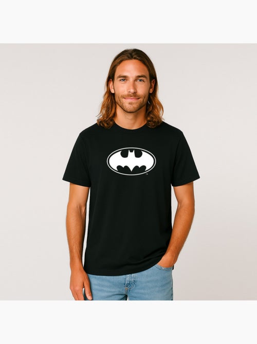 T-shirt Uomo - LOGO BATMAN WHITE - Kiabi
