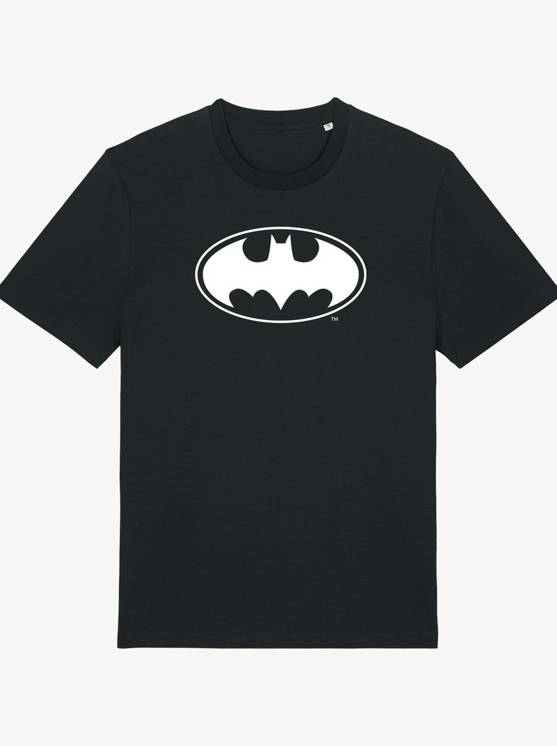 T-shirt Uomo - LOGO BATMAN WHITE Nero - Kiabi