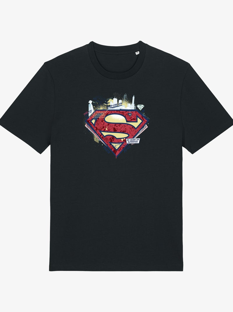 T-shirt Uomo - LOGO SUPERMAN 1 Nero - Kiabi