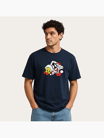 T-shirt Uomo - LOONEY TUNES SYLVESTER AND TWEETY