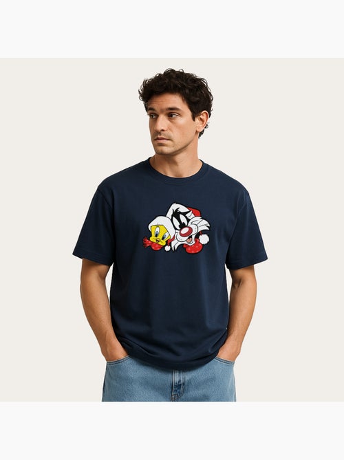 T-shirt Uomo - LOONEY TUNES SYLVESTER AND TWEETY - Kiabi