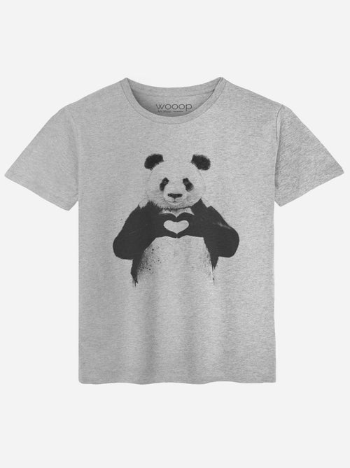 T-shirt Uomo - LOVE PANDA - Kiabi