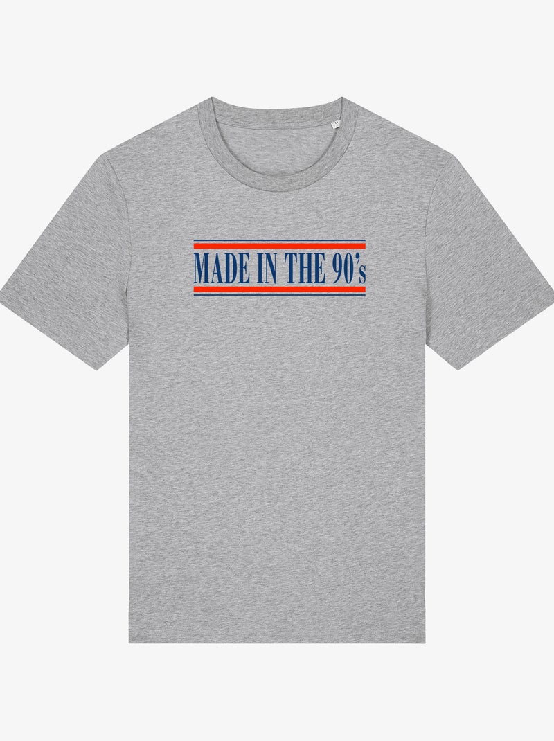T-shirt Uomo - MADE IN THE 90S Grigio melangiato - Kiabi