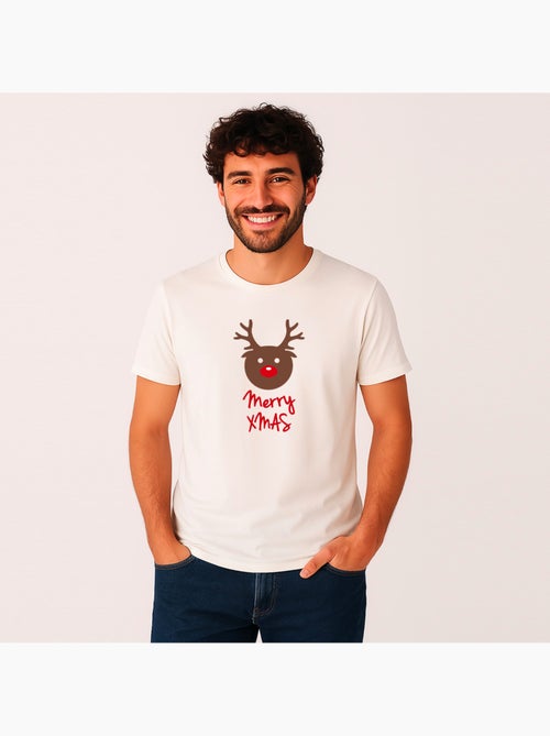 T-shirt Uomo - MERRY XMAS RENNE - Kiabi