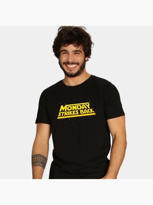 T-shirt Uomo - MONDAY STRIKES BACK - Kiabi