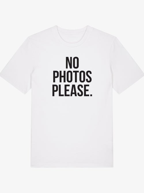 T-shirt Uomo - NO PHOTOS PLEASE - Kiabi