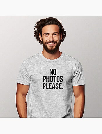 T-shirt Uomo - NO PHOTOS PLEASE
