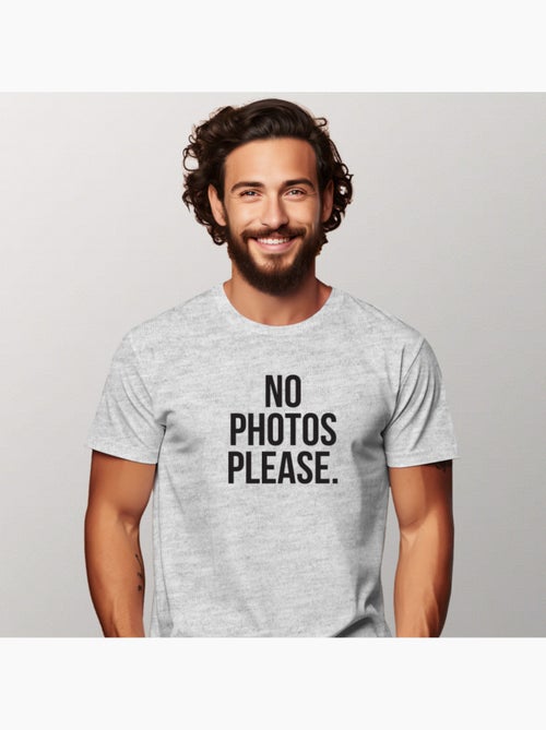 T-shirt Uomo - NO PHOTOS PLEASE - Kiabi