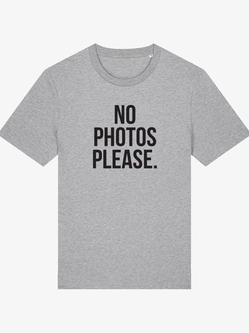 T-shirt Uomo - NO PHOTOS PLEASE - Kiabi