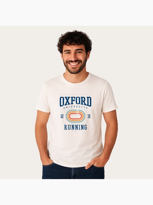 T-shirt Uomo - OXFORD UNIVERSITE RUNNING - Kiabi
