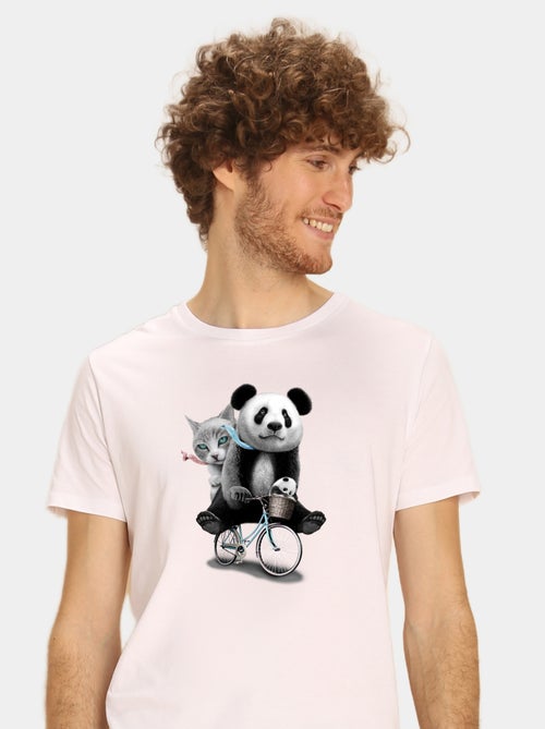 T-shirt Uomo - PANDA BICYCLE - Kiabi