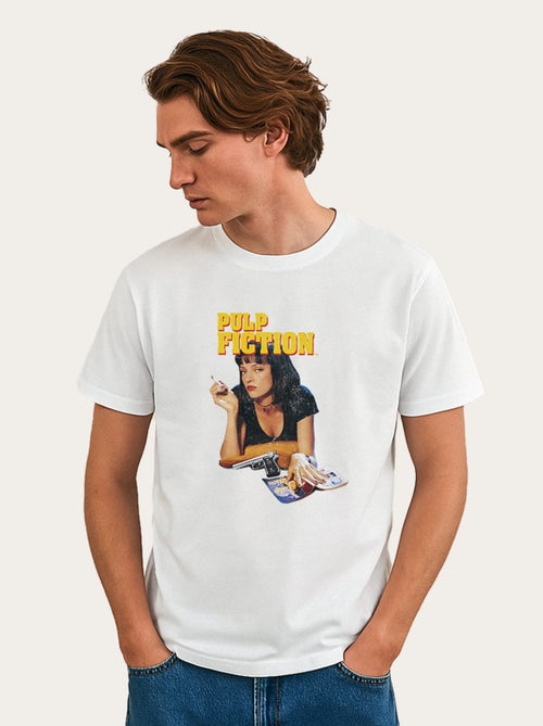 T-shirt Uomo - PULP FICTION VINTAGE MIA WALLACE - Kiabi