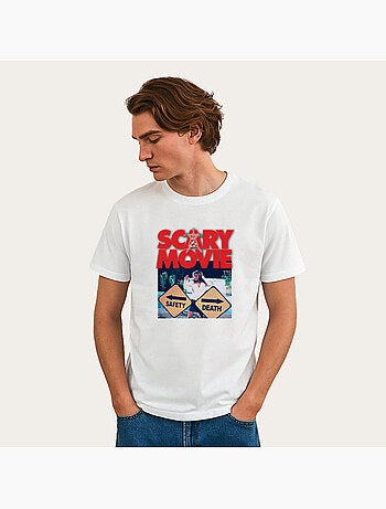 T-shirt Uomo - SCARY MOVIE OFFICIAL SAFETY VS DEATH