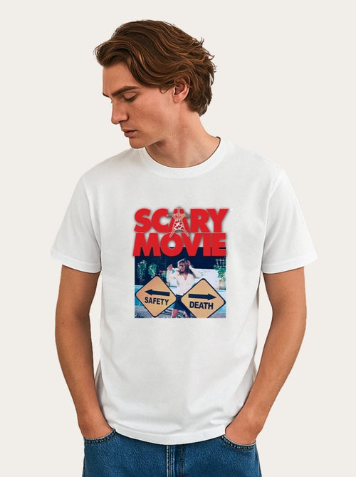 T-shirt Uomo - SCARY MOVIE OFFICIAL SAFETY VS DEATH - Kiabi