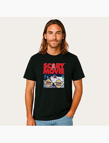 T-shirt Uomo - SCARY MOVIE OFFICIAL SAFETY VS DEATH