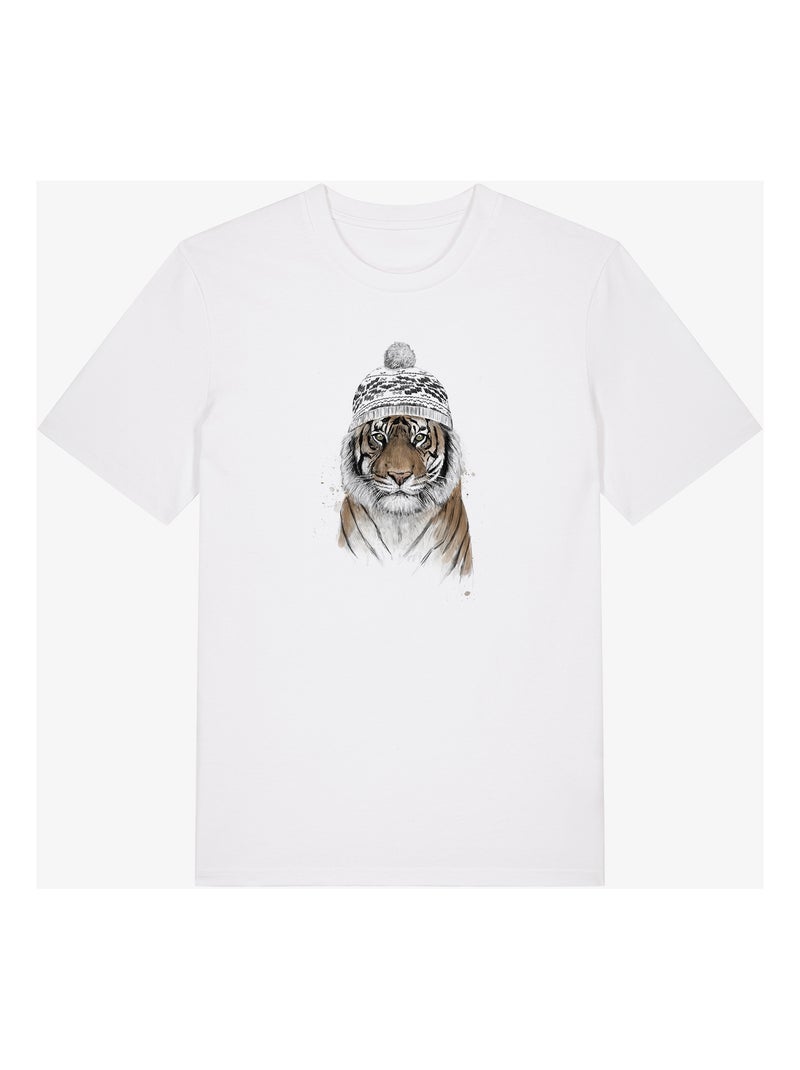 T-shirt Uomo - SIBERIAN TIGER Bianco - Kiabi