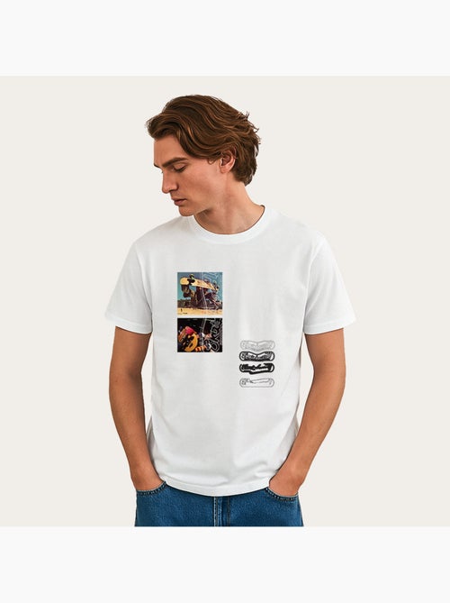 T-shirt Uomo - SKATEBOARD! MAGAZINE PHOTO - Kiabi