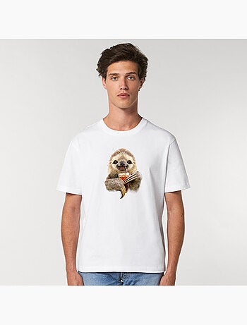 T-shirt Uomo - SLOTH AND DRINK