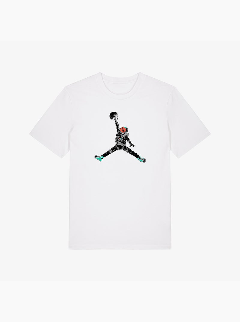 T-shirt Uomo - SPACE DUNK Bianco - Kiabi